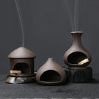 Ceramic Incense Holder for Sticks Decorative Incense Burner Tray Home Decor Smudge Ash Catcher Yoga Meditation Room Incensory
